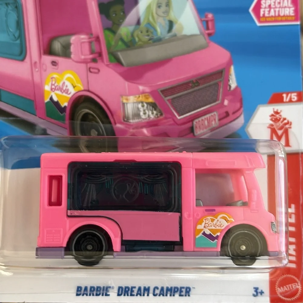 Pink Barbie Dream Camper Mobile Van Home Hot Wheels Mattel Hotwheels Toy 2026 🆕